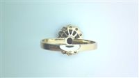 Ringe Sommer Dame Stile Antico in Gelbgold Rubino 1.70 Ct AN_ STILE RUB DIA - AN_ STILE RUB DIA